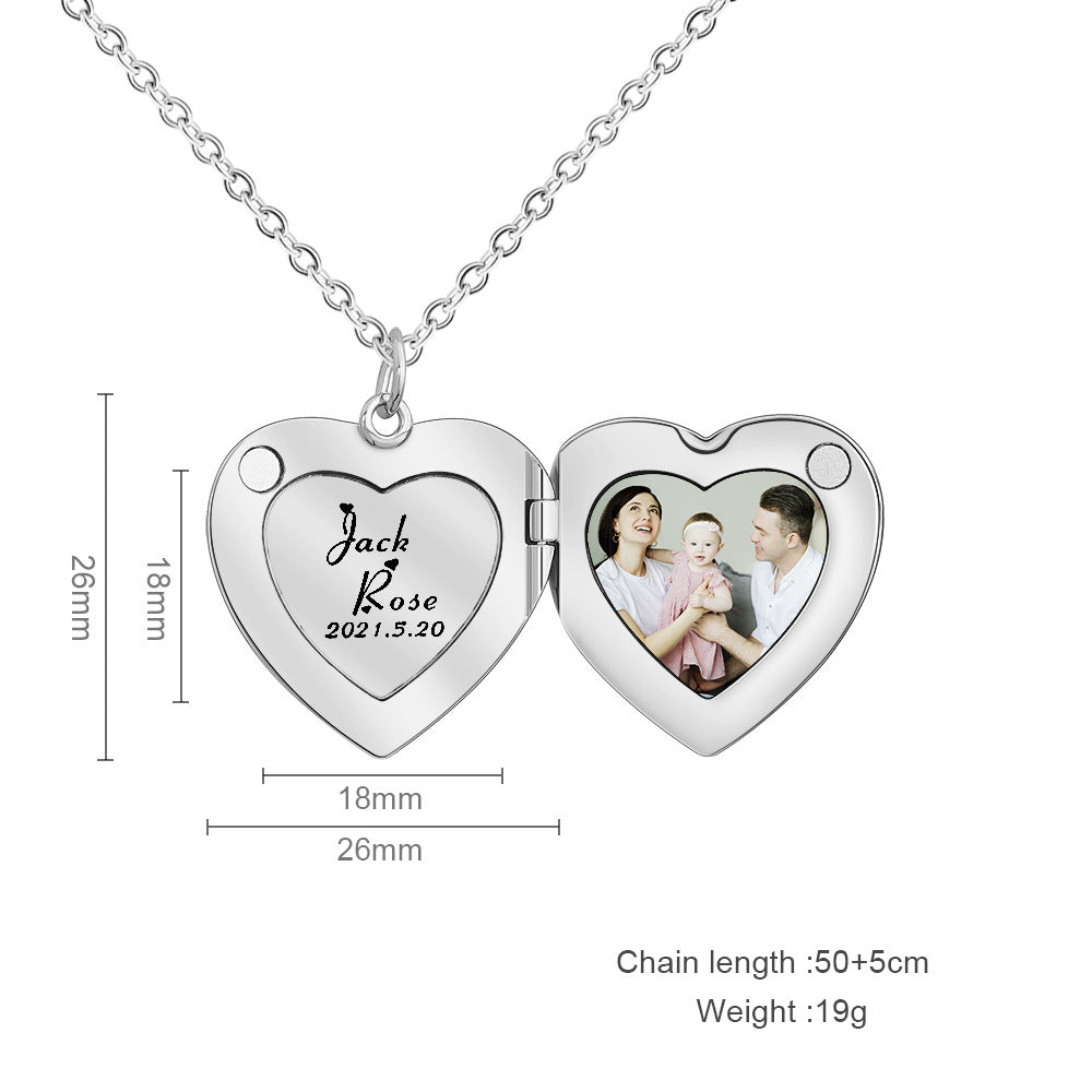 Personalized Love Photo Necklace