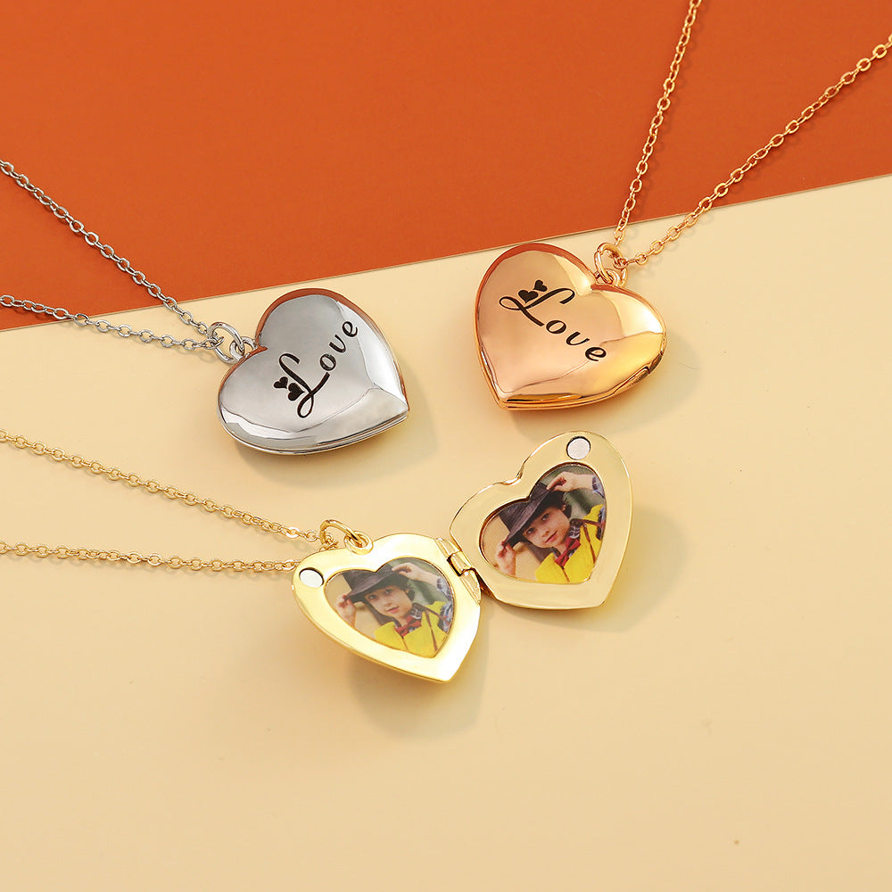 Personalized Love Photo Necklace