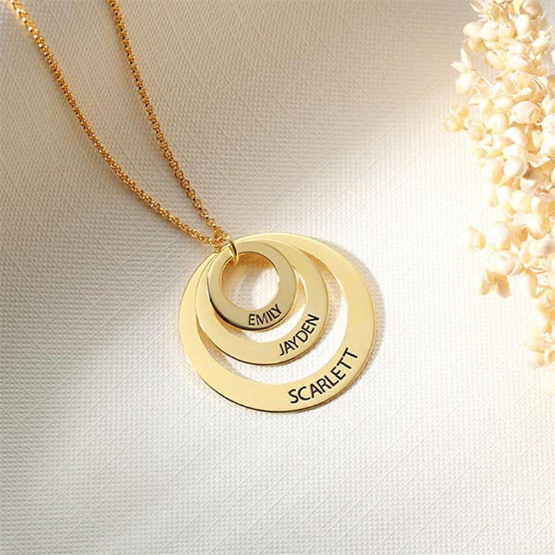 Personalized Infinity Name Custom Necklace