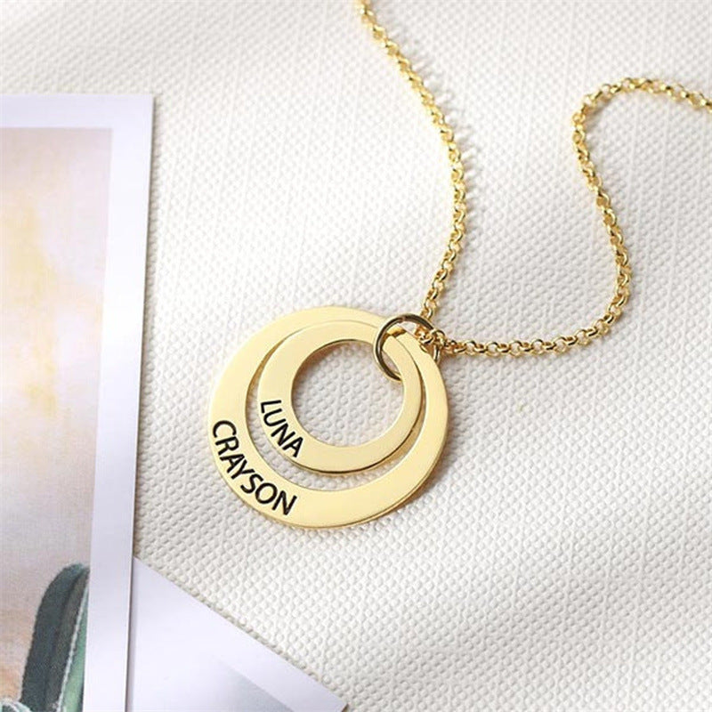 Personalized Infinity Name Custom Necklace