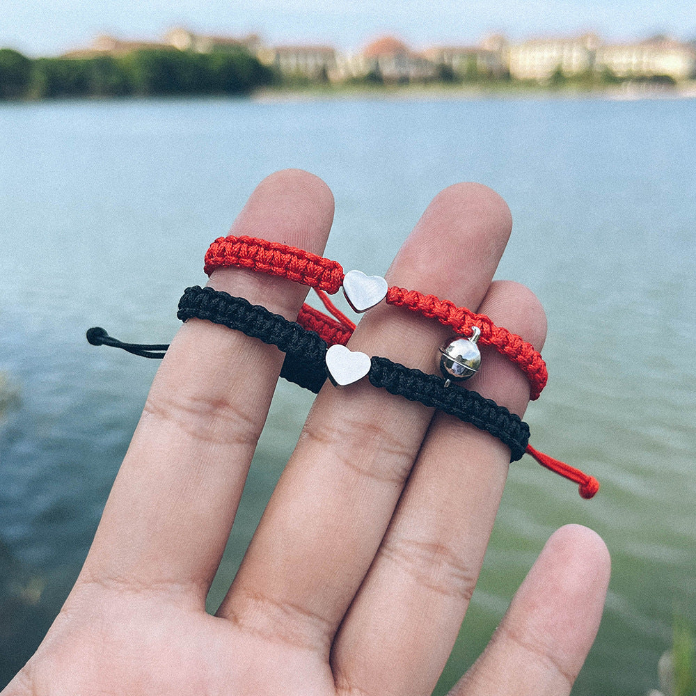 Personalized Vintage Couple Lettering Bracelet