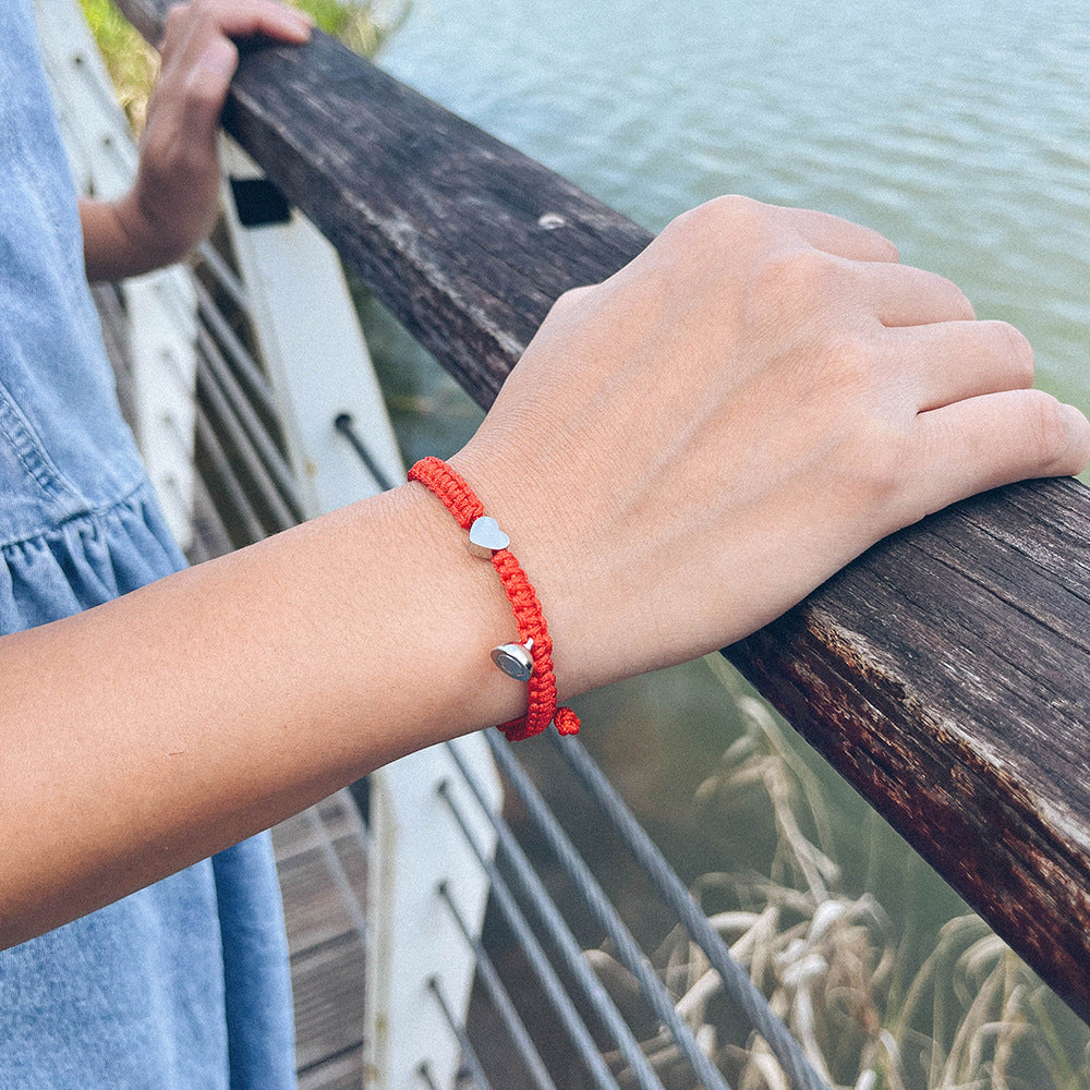 Personalized Vintage Couple Lettering Bracelet