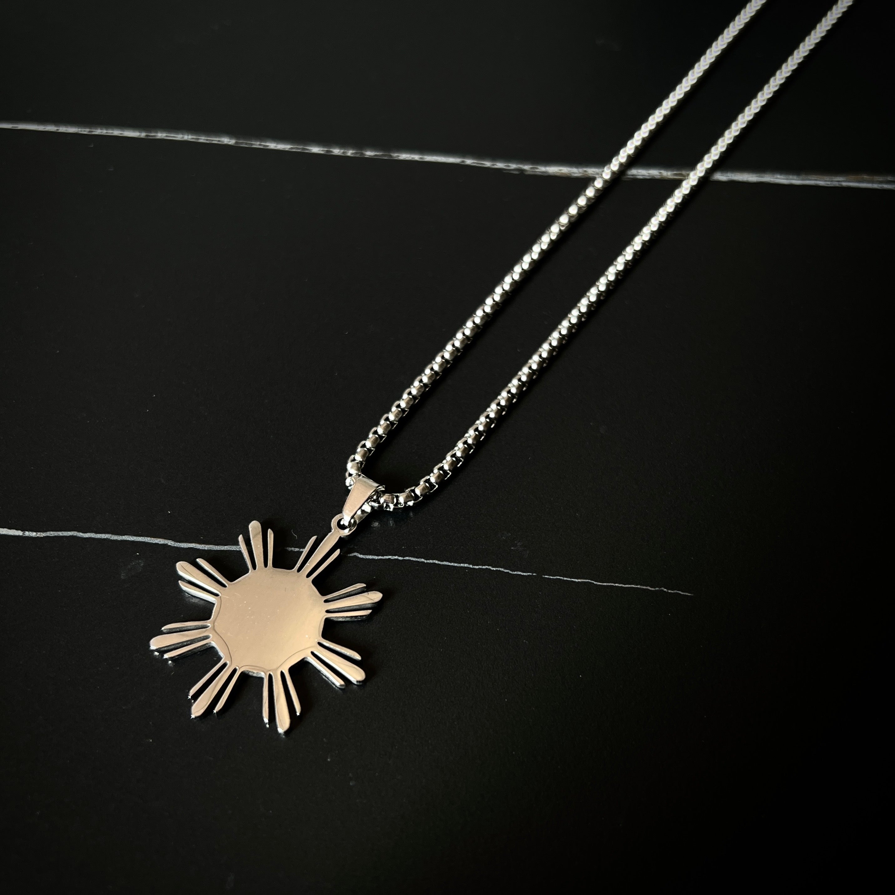 Personalized Sun Necklace