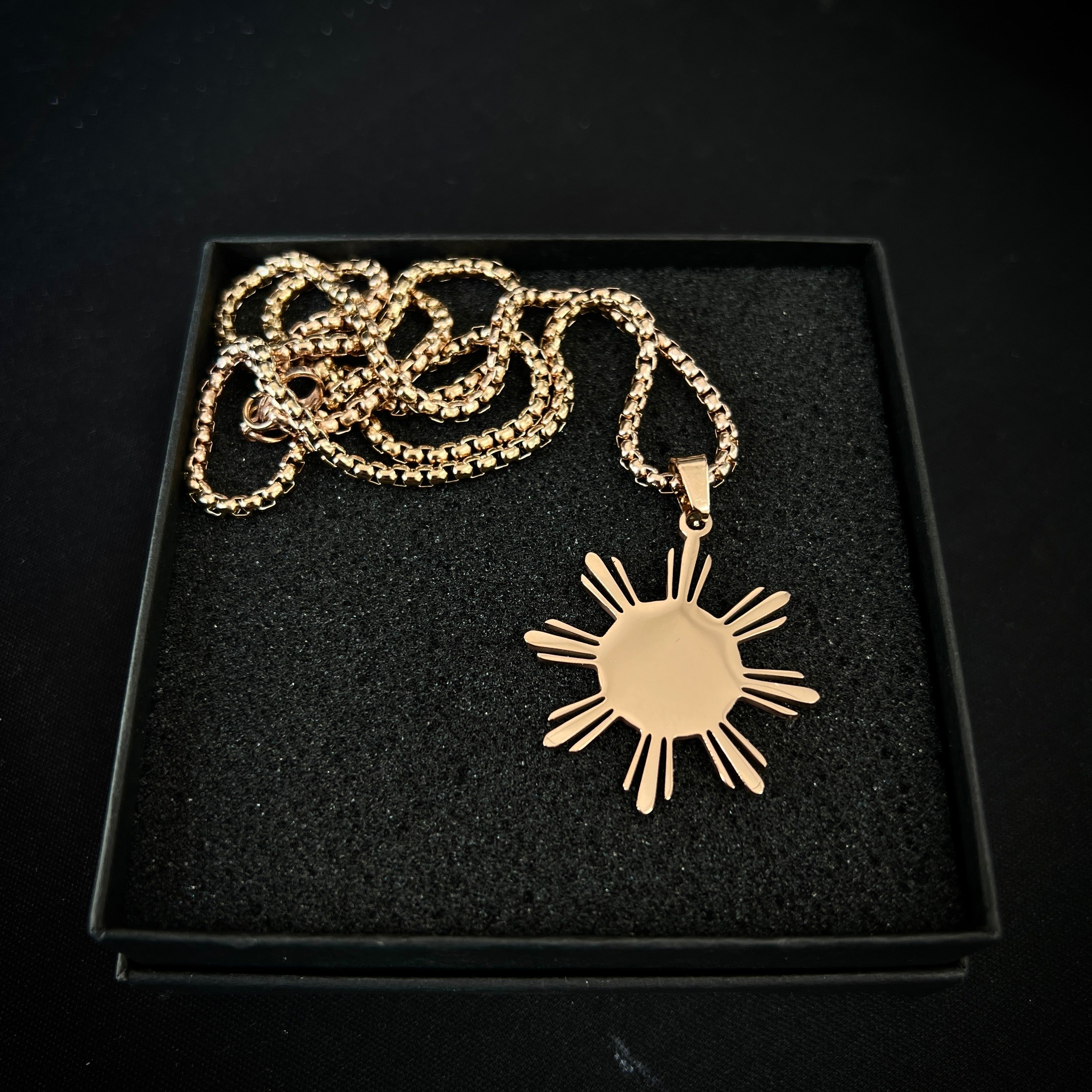 Personalized Sun Necklace