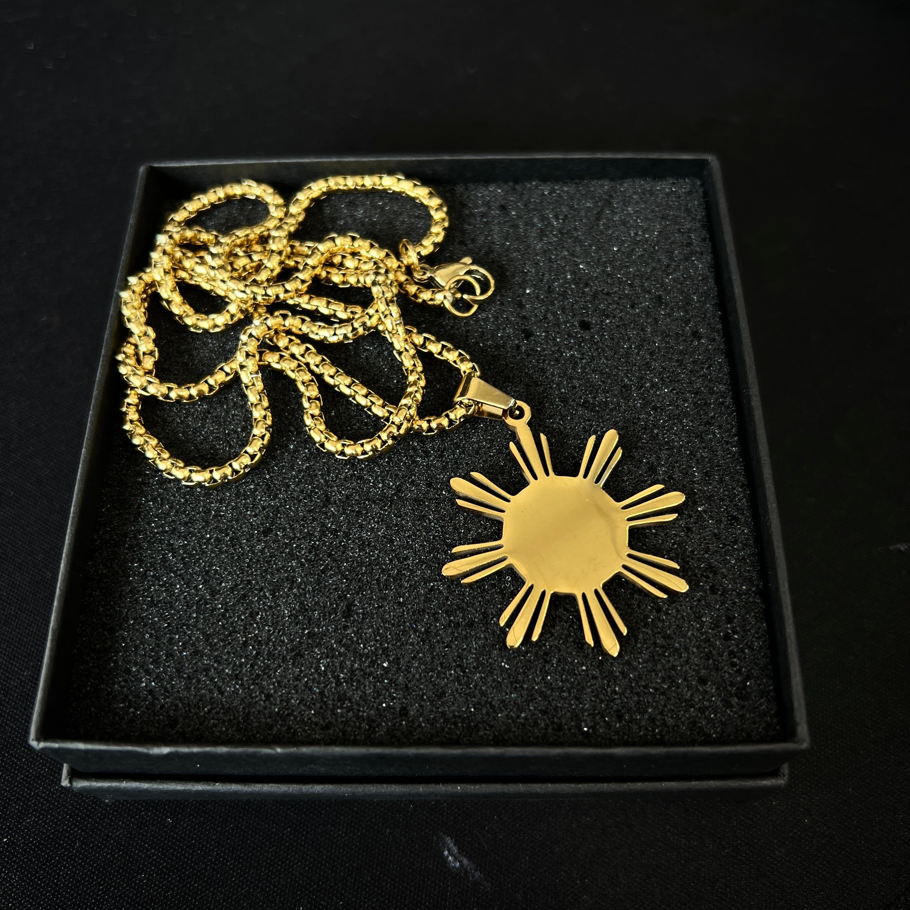 Personalized Sun Necklace