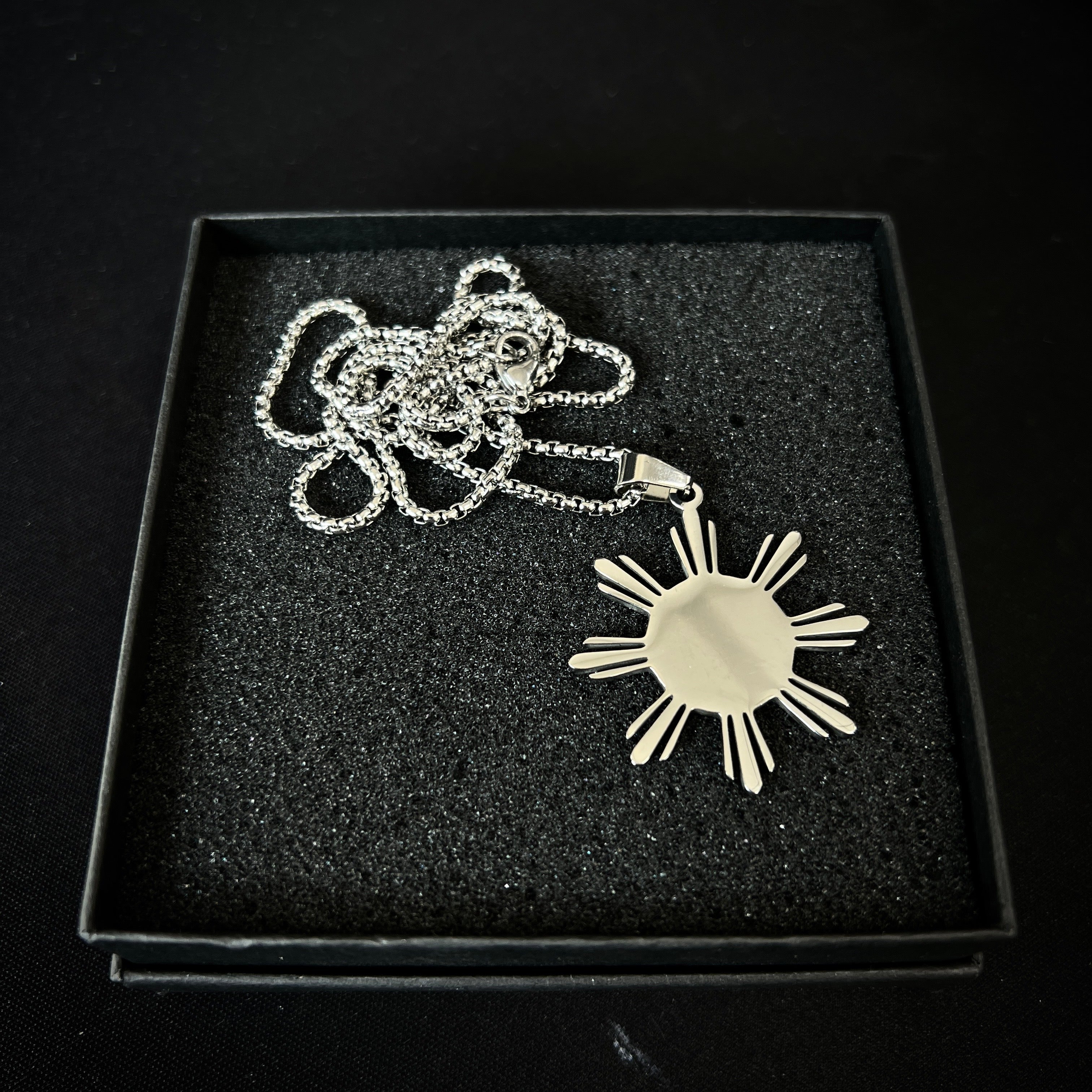 Personalized Sun Necklace