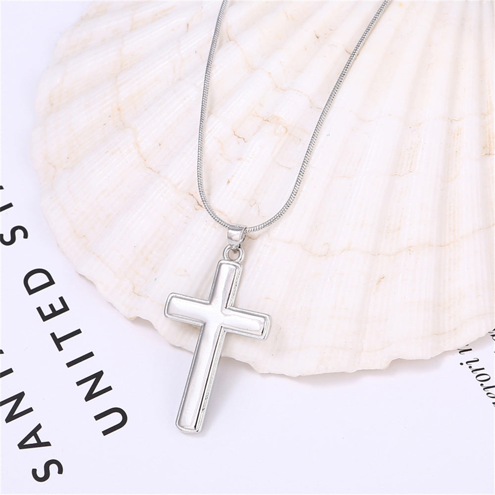 Cross Necklace Gift for Husband