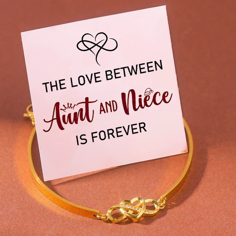 Eternal Bond Heart-to-Heart Bracelet