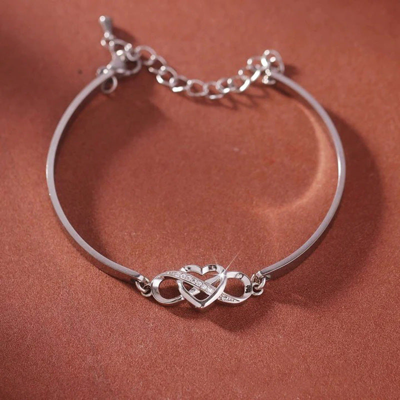 Eternal Bond Heart-to-Heart Bracelet