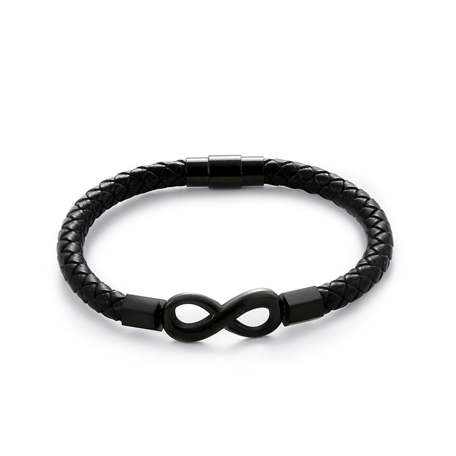 To My Man Leather Name Bracelet