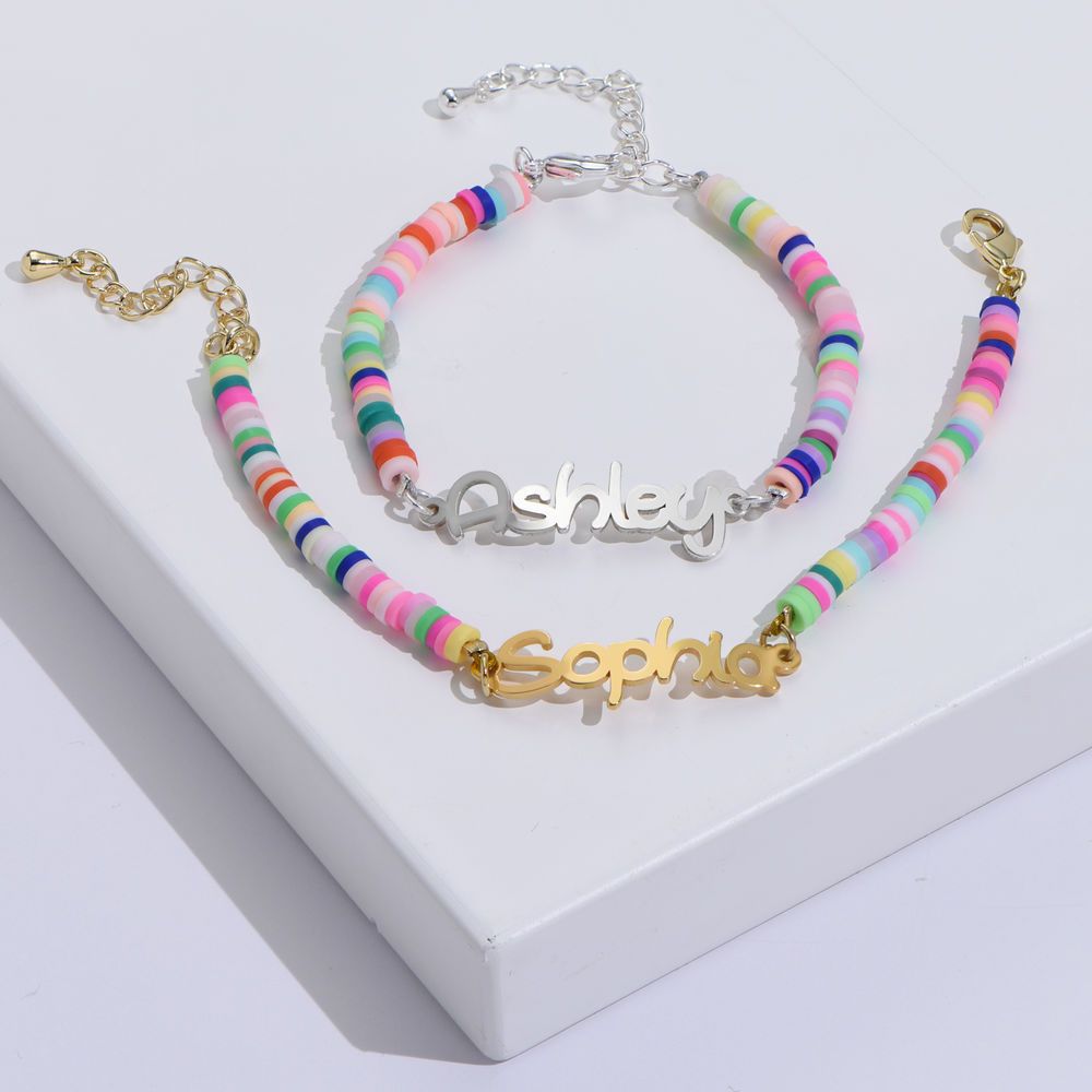 Rainbow Magic Girl's Name Bracelet