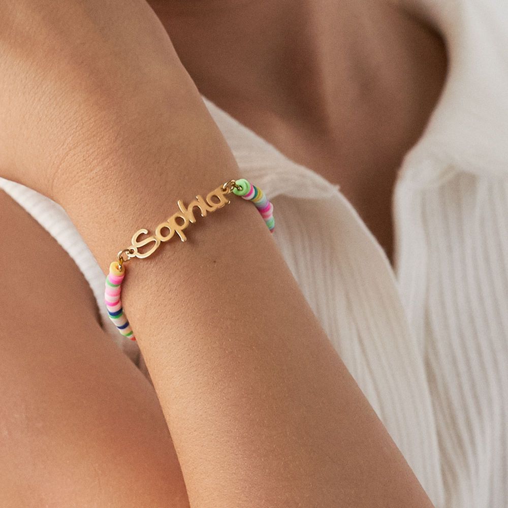 Rainbow Magic Girl's Name Bracelet