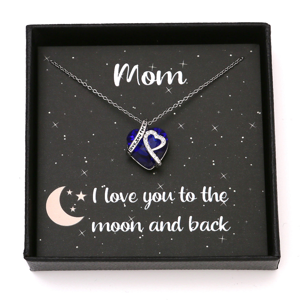 The Heart of the Ocean Necklace Gift for Your Mom