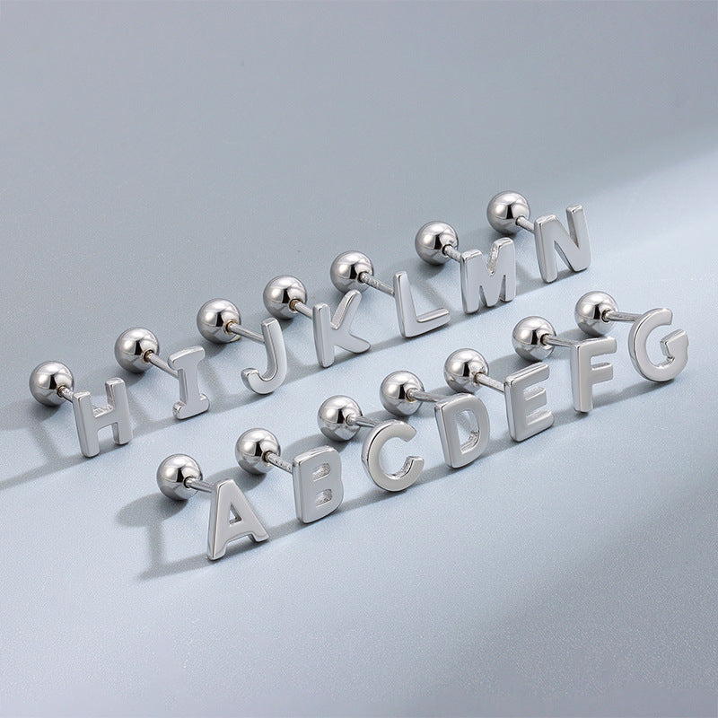 Personalized Initial Earrings