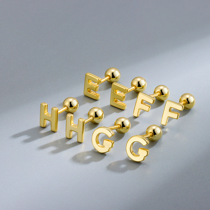 Personalized Initial Earrings